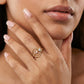 Enchanted Mirage 18Kt Diamond Ring model_white view