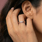Ephemeral 18Kt Diamond Ring model_rose view
