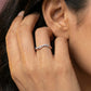 Glimmer 18Kt Diamond Ring model_rose view