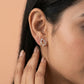 Luna Luster Drops 18K model_yellow view