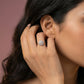 Mystify 18Kt Diamond Ring model_rose view