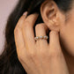 Oasis 18Kt Diamond Ring model_rose view