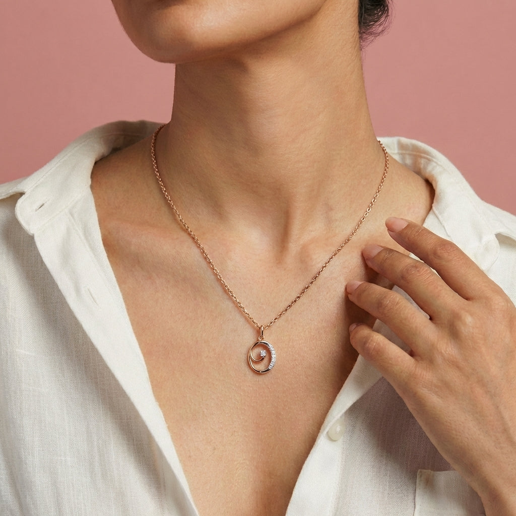 Evora Diamond Pendant