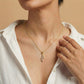 Radiance Diamond Pendant 18K model_white-1 view