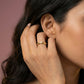 Regal 18Kt Diamond Ring model_rose view