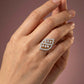 Regal Ruby Radiance 18Kt Diamond Ring model view