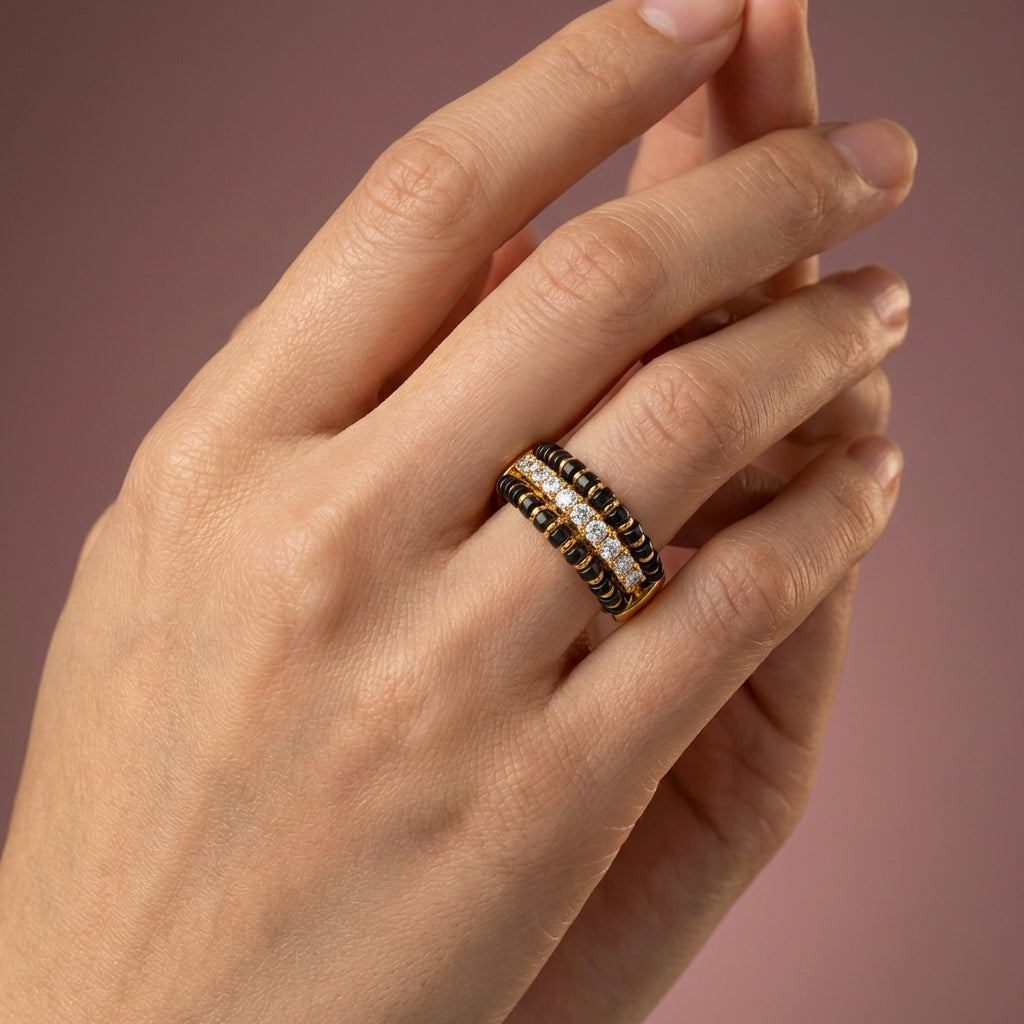 Regalia 18Kt Diamond Ring model view