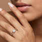 Resonance 18Kt Diamond Ring model_white view
