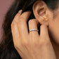 Reverie 18Kt Diamond Ring model_rose view