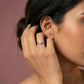 Royal Radiance 18Kt Diamond Ring model_rose view