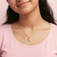 Sparkling Stardust Necklace model_rose view