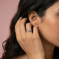 Symphony 18Kt Diamond Ring For Women model_rose view