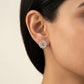 Tranquil Tundra Earrings 18K model_rose view