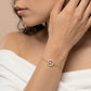 Twinkling Tempest Chain Bracelet 18K model_rose-1 view