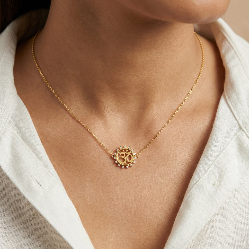 Twinkling Tranquility Chain Bracelet 18K model_yellow-1 view