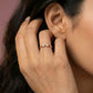 Velvet Rose 18Kt Diamond Ring model_rose view