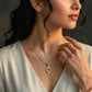 Whispering Whimsy Diamond Pendant 18K model_yellow-1 view
