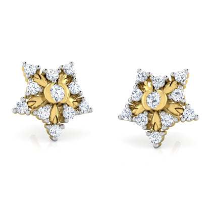 Serene Stardust Earrings 18K