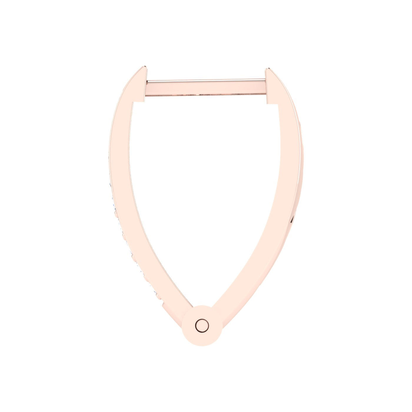 Glittering Glow Hoops