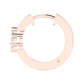 Golden Glamour Hoops