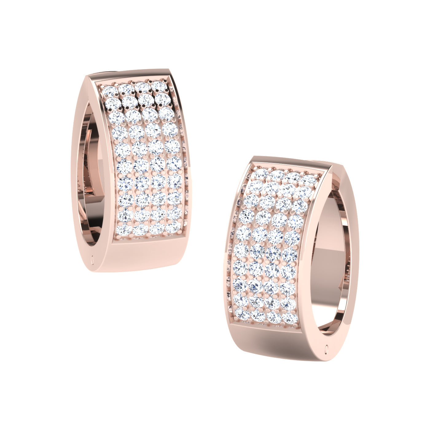 Golden Elegance Hoops