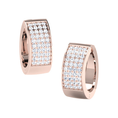 Golden Elegance Hoops