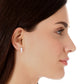 Golden Elegance Hoops