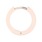 Golden Elegance Hoops