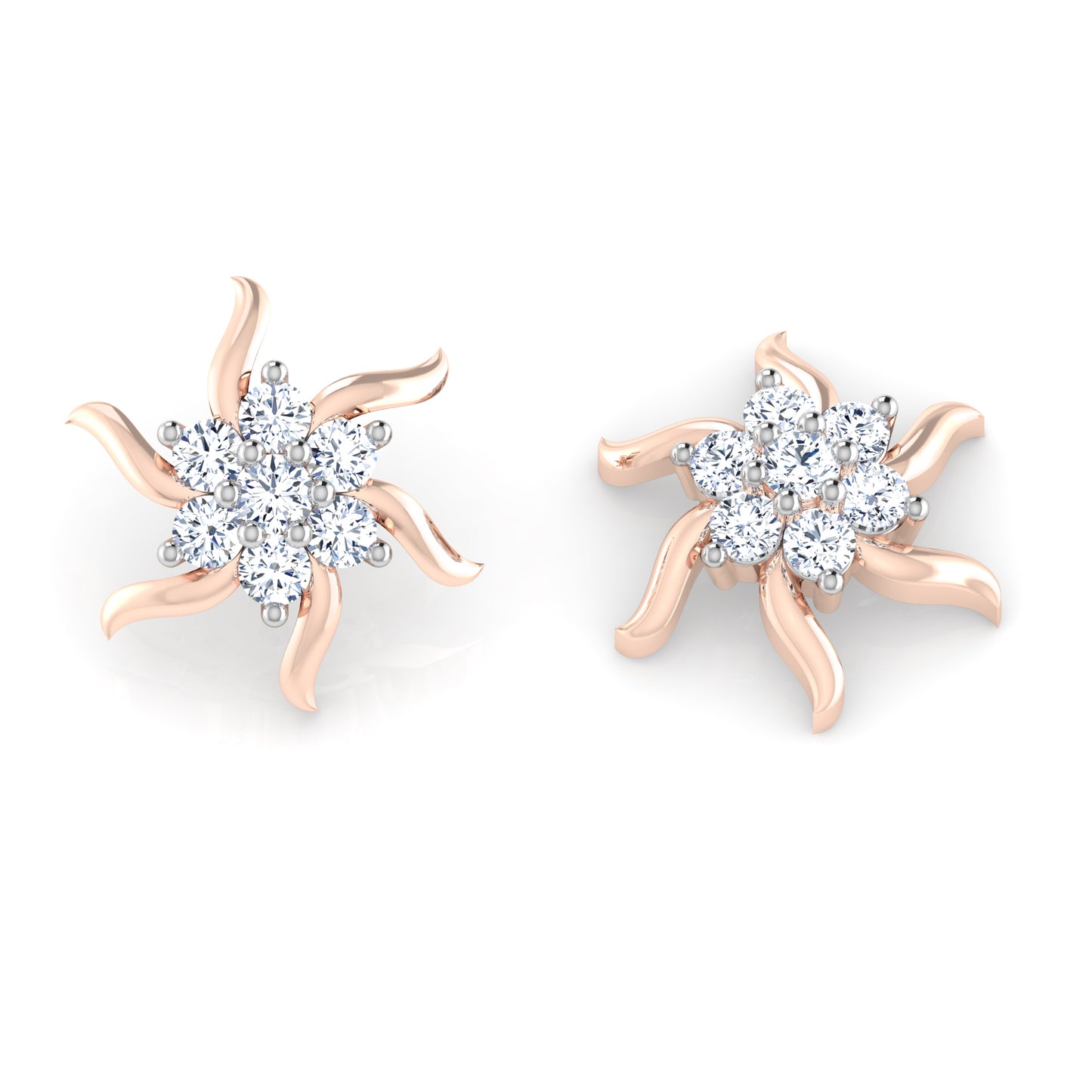Ethereal Moonlit Mirage Earrings 18K