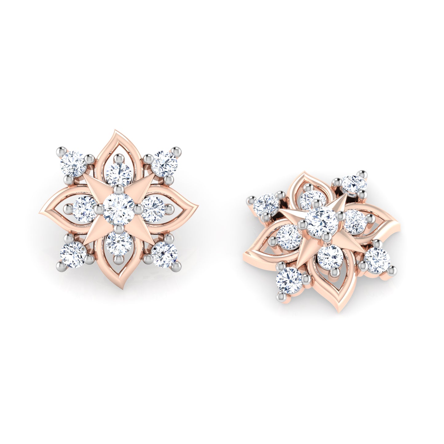 Glimmering Astral Diamonds 18K