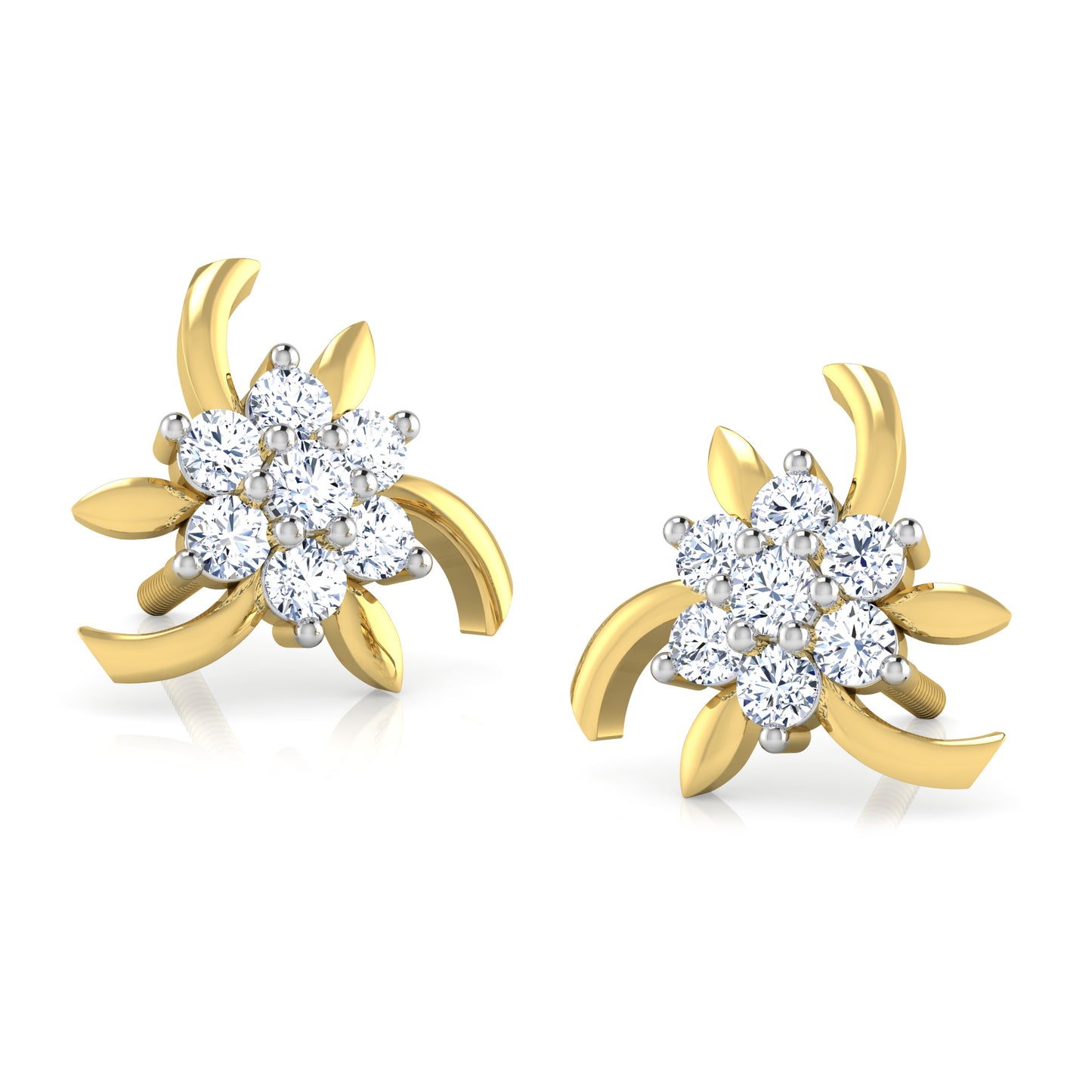 Moonlit Mystique Earrings 18K