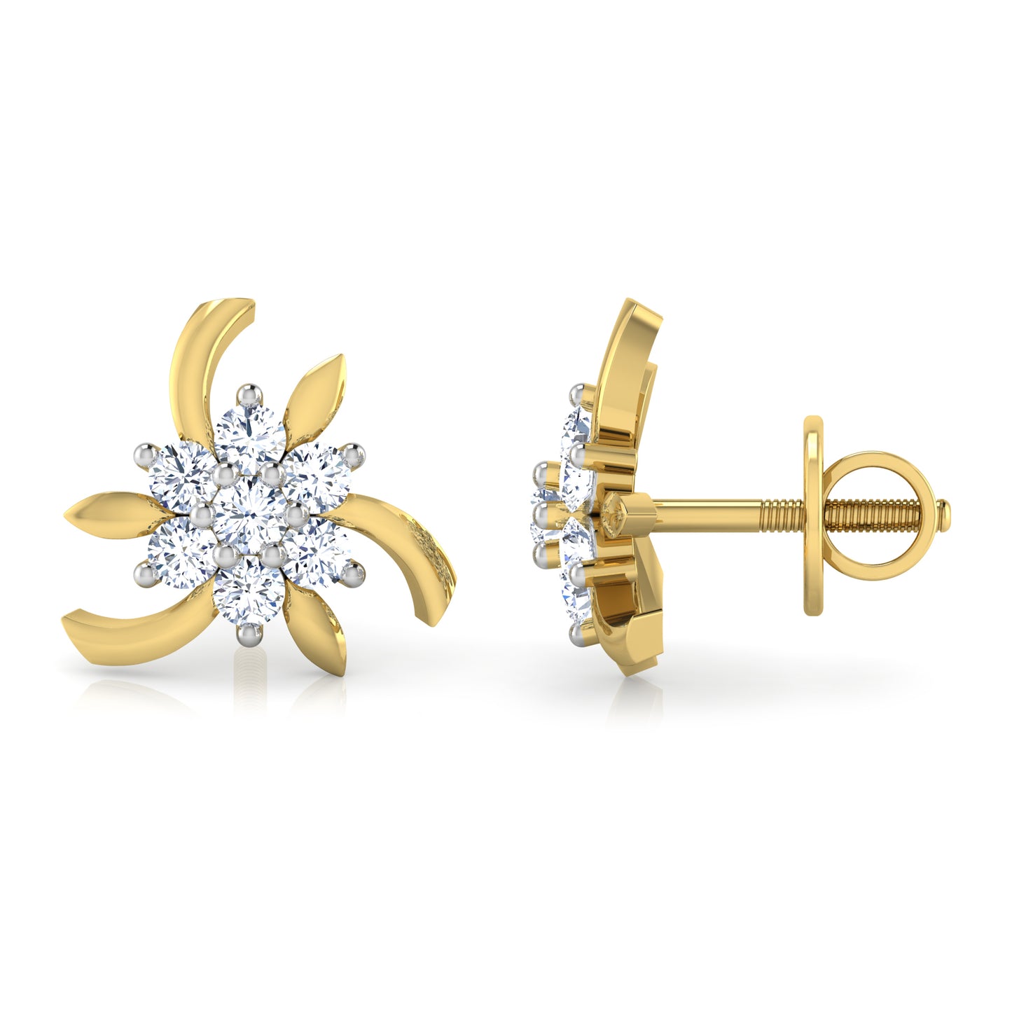 Moonlit Mystique Earrings 18K
