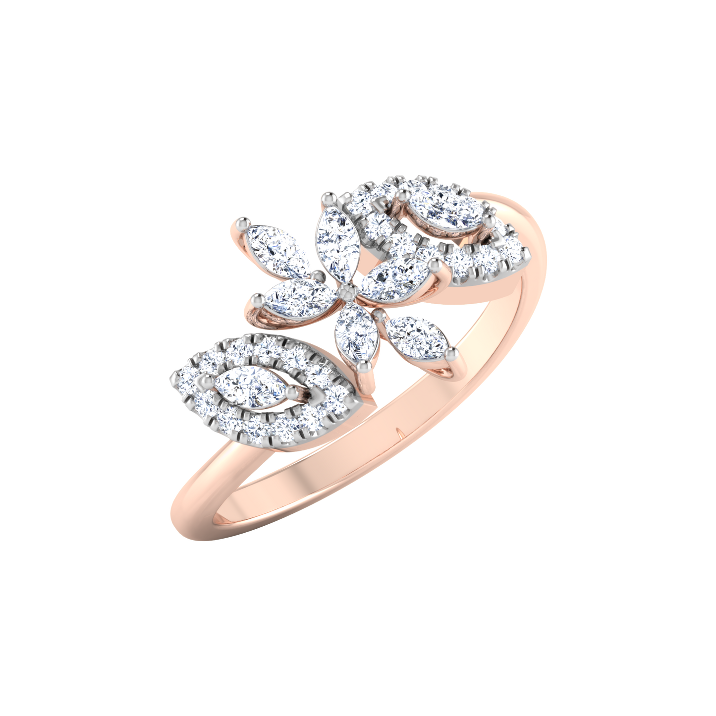 Aurora Azura Aetherial 14Kt Diamond Ring