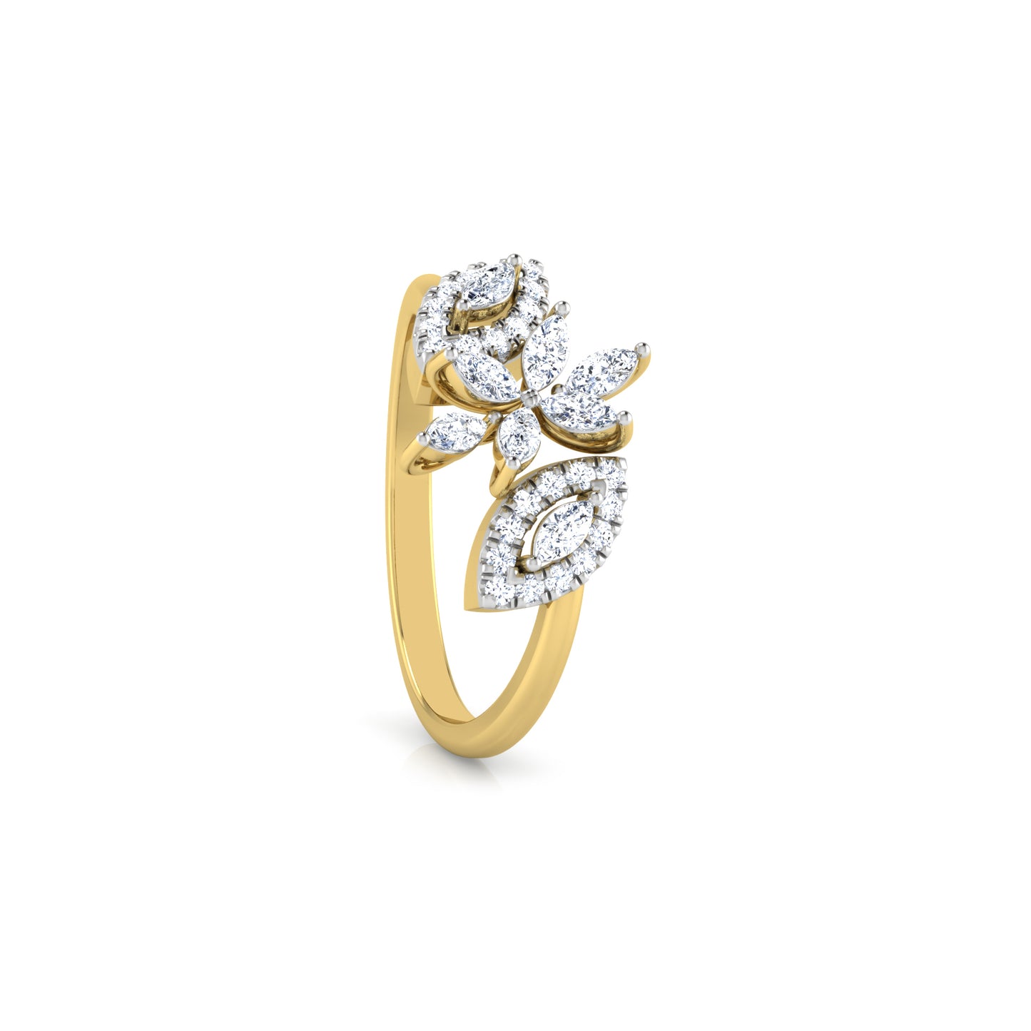 Aurora Azura Aetherial 14Kt Diamond Ring