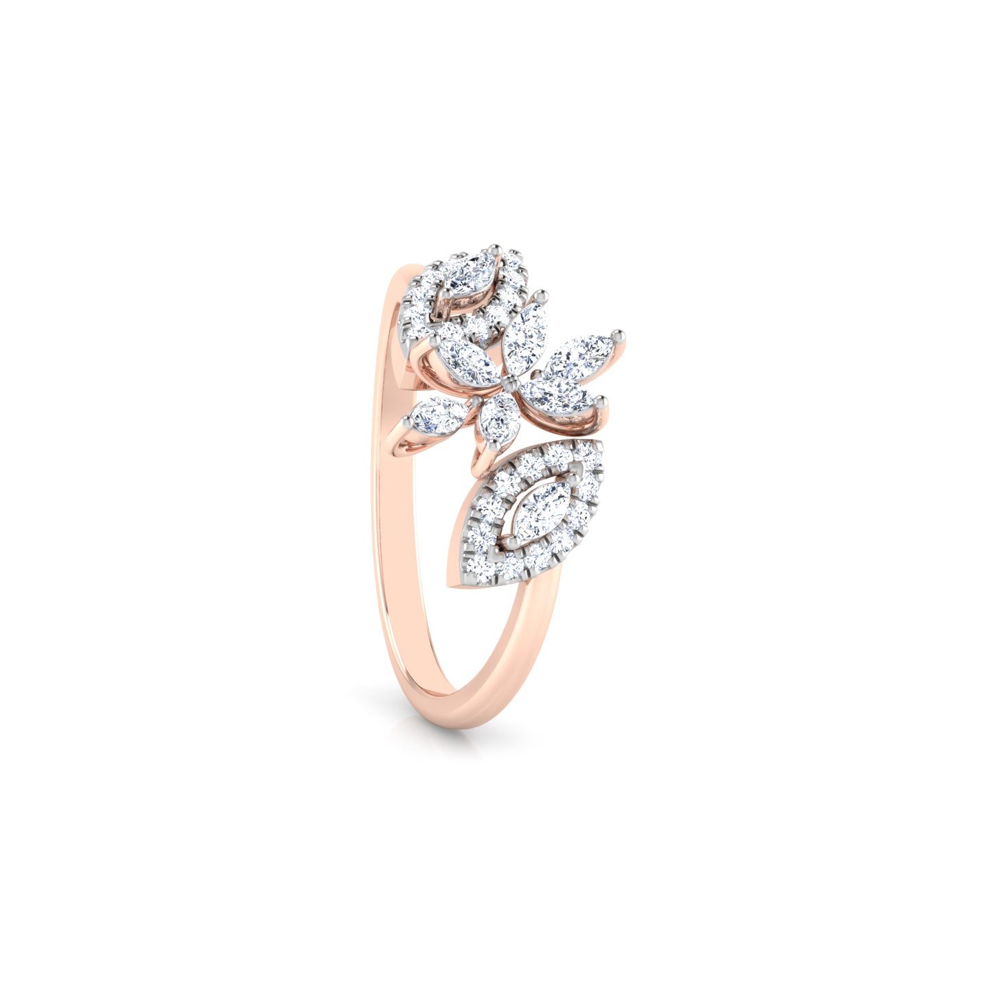 Aurora Azura Aetherial 14Kt Diamond Ring