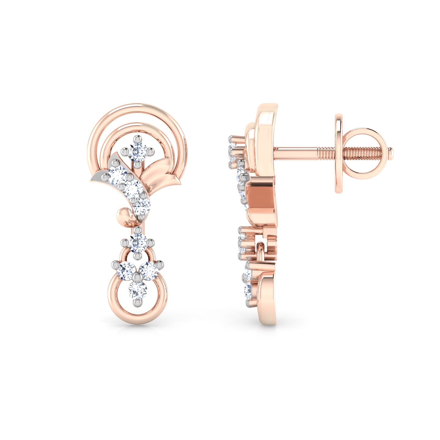 Mystic Marquise Earrings 18K