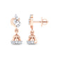 Glowing Glamour Earrings 18K
