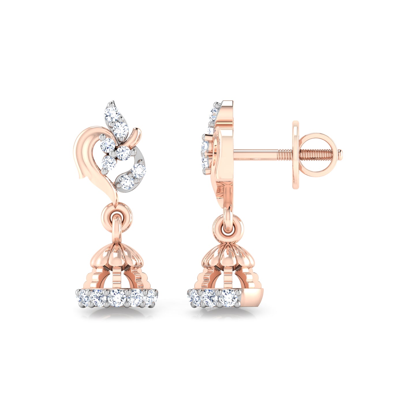 Glowing Glamour Earrings 18K