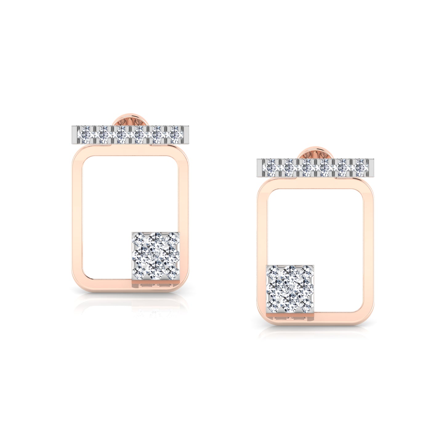 Prism Prismatica Diamond Studs