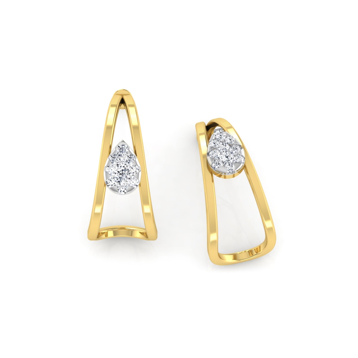 Serene Sparkle Diamond Drops 18K