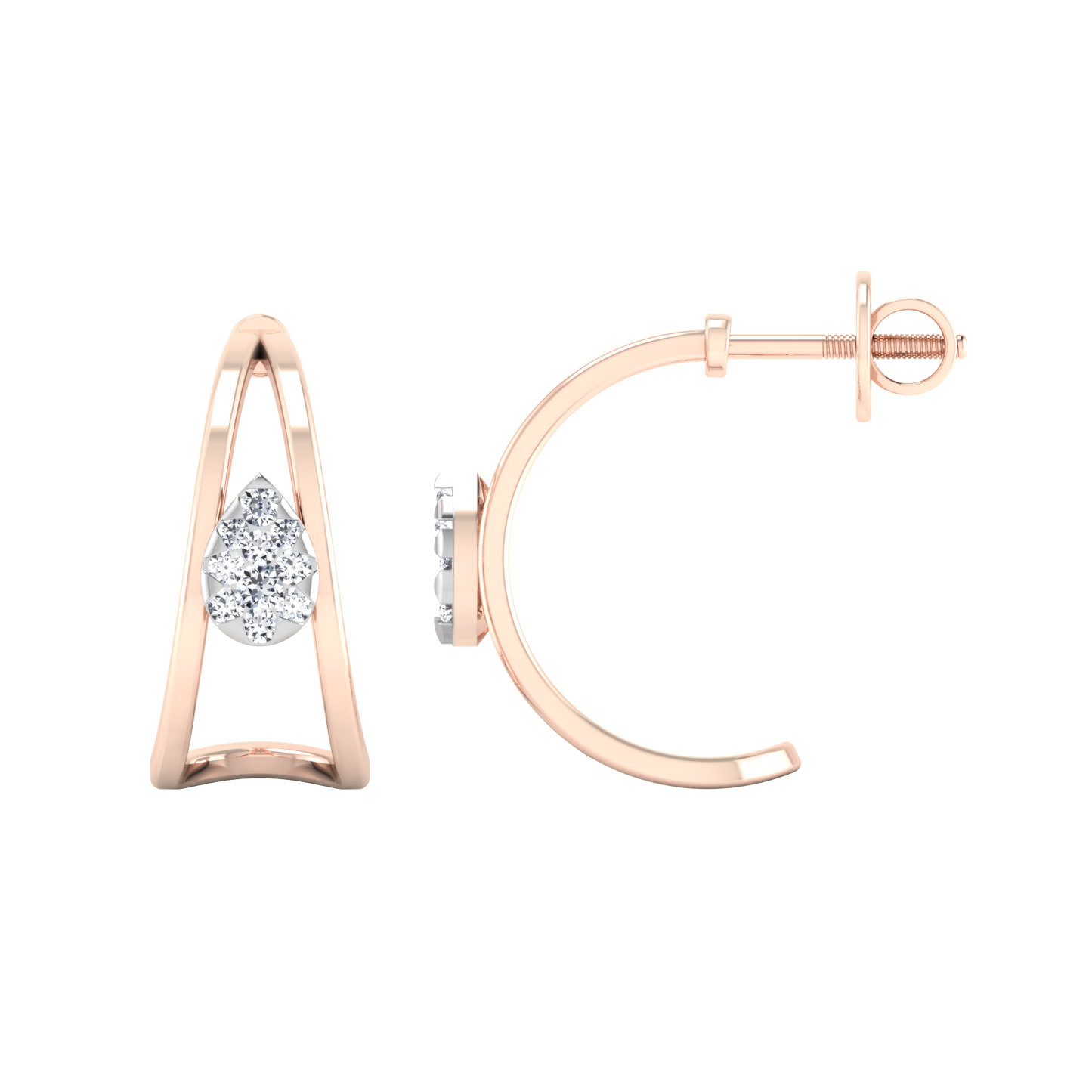 Serene Sparkle Diamond Drops 18K