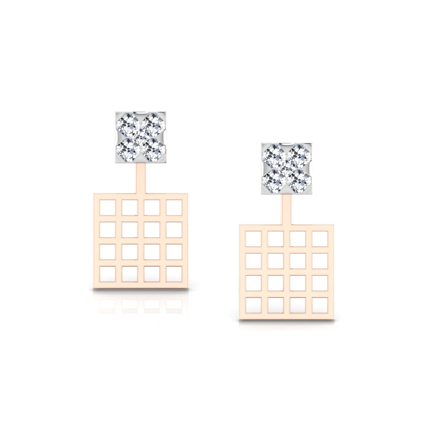 Mystical Moonbeam Diamond Dangles 18K