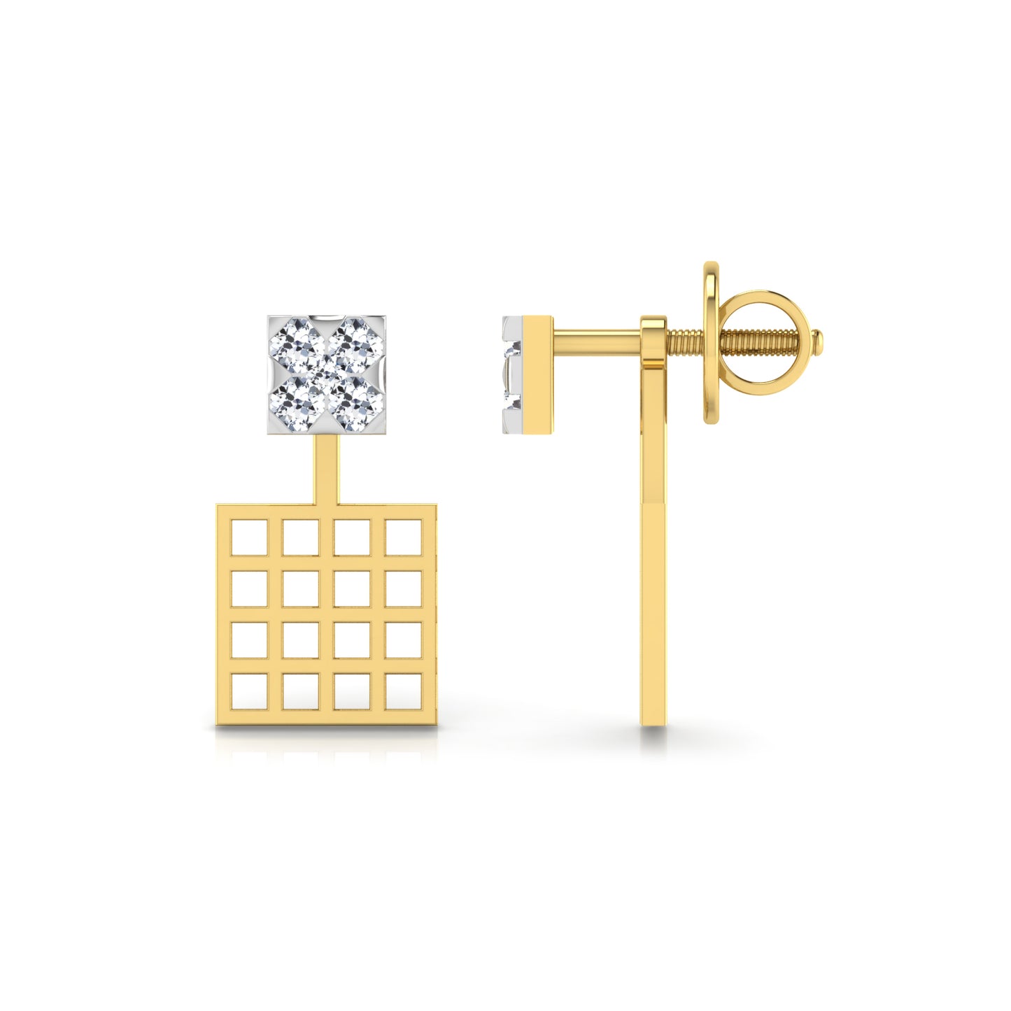 Mystical Moonbeam Diamond Dangles