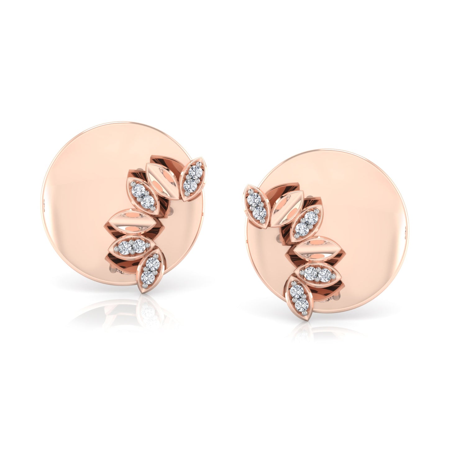 Cosmic Radiance Diamond Studs 18K