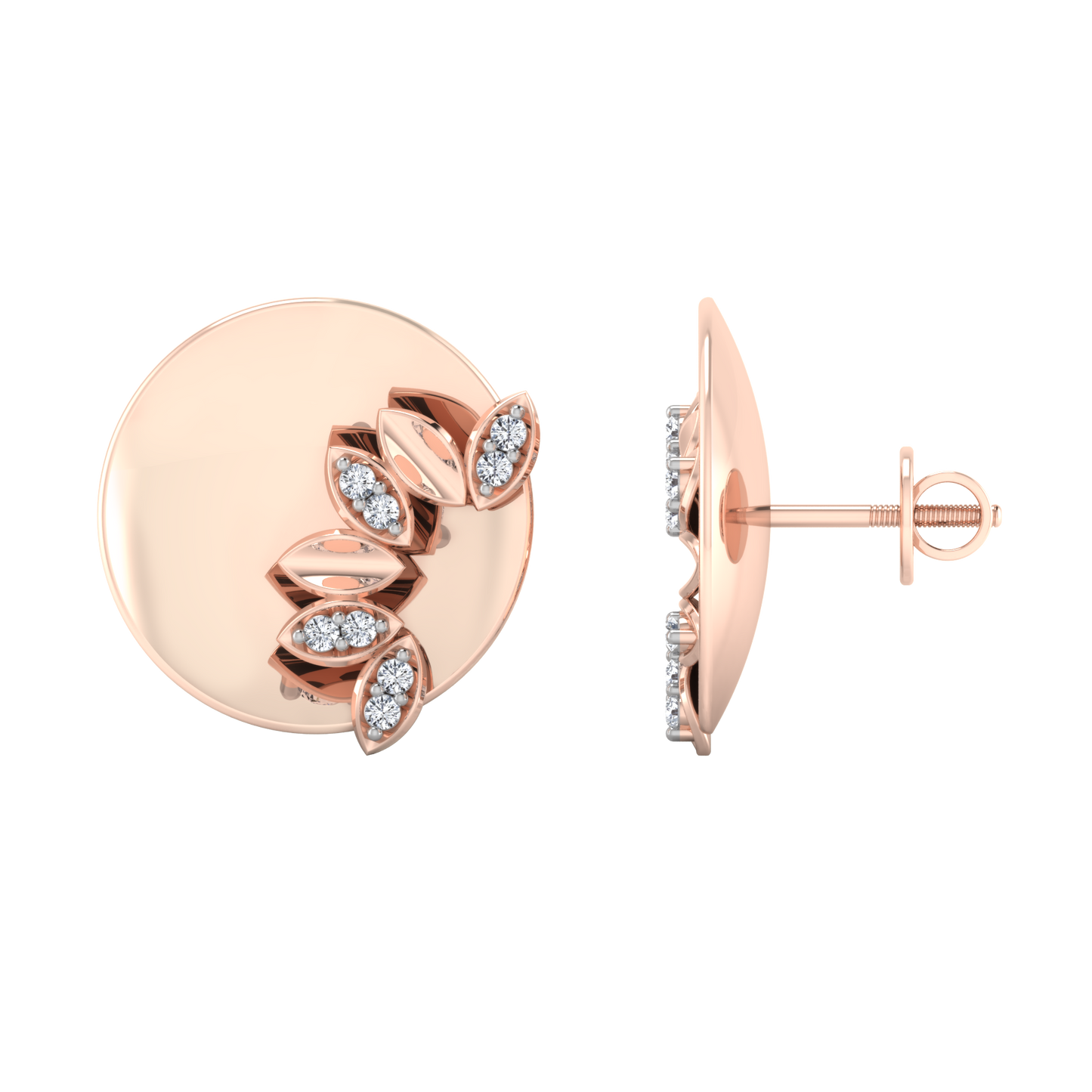 Cosmic Radiance Diamond Studs 18K