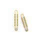 Enthralling Elegance Diamond Hoops