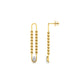 Enthralling Elegance Diamond Hoops