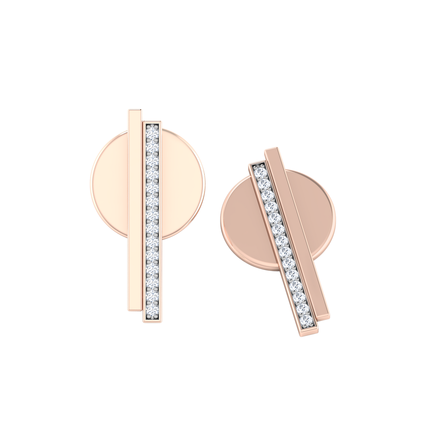 Radiant Rose Diamond Drops