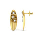 Celestial Serenity Diamond Huggies 18K