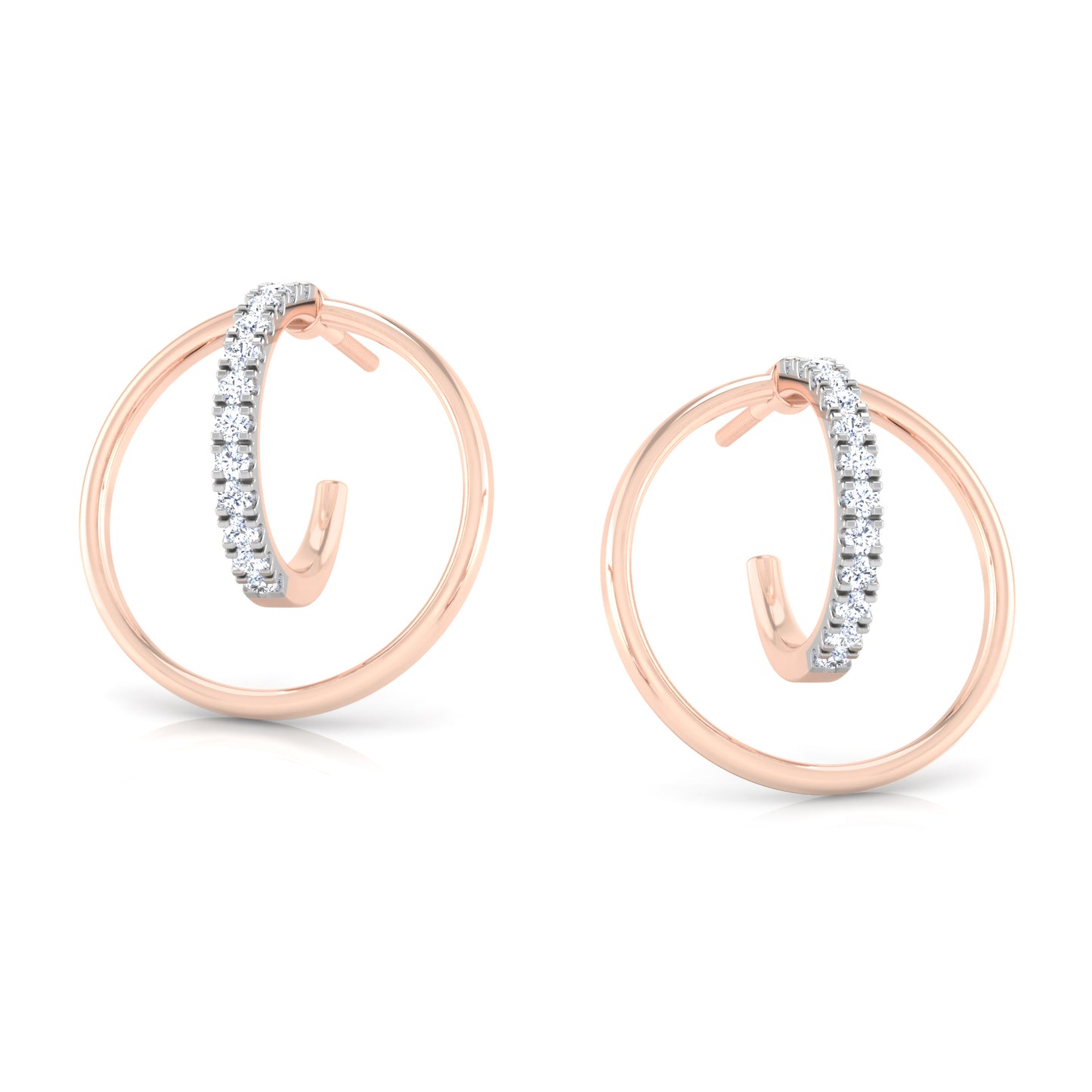 Oceanic Opulence Diamond Hoops